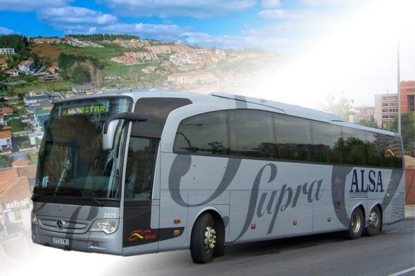 Bus Madrid-Luanco